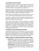 La Planificación como Proceso Social