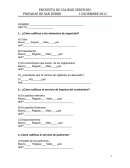 Encuesta ¿Cómo calificas a los elementos de seguridad?