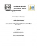 Economía. Análisis del impacto de Keynes en la crisis de 1929 en Estados Unidos