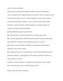 ¿Qué es la violencia doméstica?