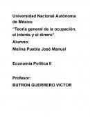 Teoría general de la ocupación, el interés y el dinero