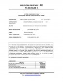 Acta de liquidacion final: Excavacion manual y recoleccion de piedra