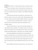 Los malos hábitos alimenticios, y la mala forma de pensar cuando nos alimentamos no hacen ignorantes.