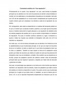 Analisis del cuento "Una reputación"