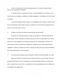 Cuál es la definición de estructura organizacional?