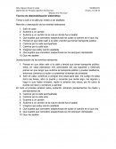 Técnica de desensibilización sistemática