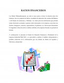 RATIOS FINANCIEROS CASOS