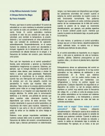 Un dia sin control automatico. Página 1