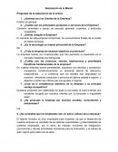 Elaboración de una misión