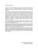 Análisis de anuncio en revista