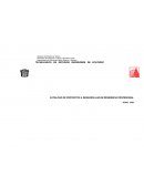 CATALOGO DE PROYECTOS A DESARROLLAR EN RESIDENCIA PROFESIONAL