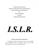 Analsis del islr