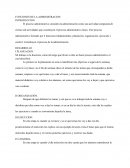 FUNCIONES DE LA ADMINISTRACION INTRODUCCION