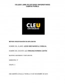 MÉTODO DE INVESTIGACIÓN DE EXPLOSIVOS