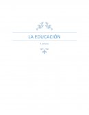 Panorama de la educación en México lecturas