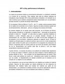 INDICADORES DE CALIDAD.La mejora de procesos implica su conocimiento exhaustivo,