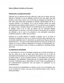 El metodo cientifico en economia: La utopía del mercado