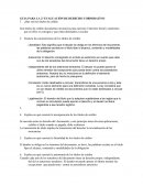GUIA PARA LA 2° EVALUACIÓN DE DERECHO CORPORATIVO