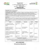 Ruta de Mejora: Lectura, escritura y matemáticas