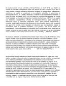El estudio realizado por Jan Liebnitzky y Maritza Montero, en el año 2013, cuyo objetivo es conocer si entre más vulnerabilidad posea una persona de sufrir un crimen mayor