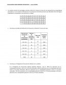 EVALUACIÓN CURSO DIRIGIDO ESTADISTICA I