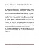 EVOLUCIÓN DE LAS TENDENCIAS DEMOGRÁFICAS DE LA POBLACIÓN ADULTA MAYOR: 1950-2050