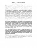 MENSAJE AL PUEBLO COLOMBIANO