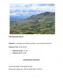 PARTICIPACIÓN SOCIAL. La democracia en Colombia