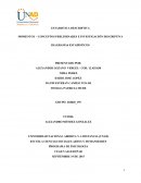 MOMENTO I – CONCEPTOS PRELIMINARES E INVESTIGACIÓN DESCRIPTIVA