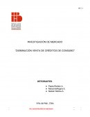 Investigación Creditos de Consumo