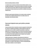 Hacia una escuela para todos y con todos