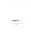 Identificar la importancia de los Procesos propios del área de Recursos Humanos de una empresa.