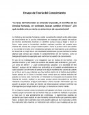 La tarea del historiador es entender el pasado, el científico de las ciencias humanas, en contraste, buscan cambiar el futuro