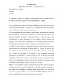 CUOTAS DE GÉNERO EN PARTIDOS POLÍTICOS