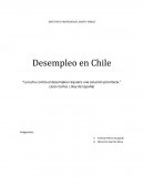 El desempleo en Chile
