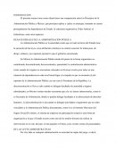 El nuevo Ensayo sobre los principios administrativos en comparación con México