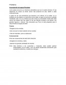 Acumulación de aguas Pluviales