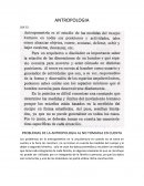 PROBLEMAS DE LA ANTROPOLOGIA AL NO TOMARLA EN CUENTA