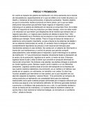 Precio y Promocion