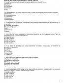 Son las unidades portadoras de la información genética en el núcleo celular