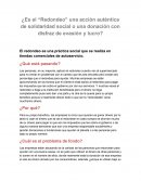 ¿Es el “Redondeo” una acción auténtica de solidaridad social o una donación con disfraz de evasión y lucro?