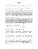 Se Aprende Álgebra, parte 1, Trabajo Realizado por Prof. de ESFM
