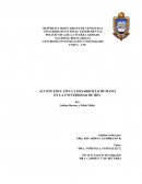 La gran Acción Educativa y Desarrollo Humano