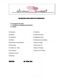 COTIZACION PARA FIESTA DE PROMOCION