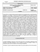 INFORME DE LABORATORIO DE RECURSOS SUELOS