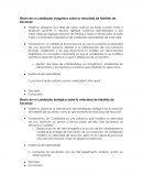 Efecto de un catalizador inorgánico sobre la velocidad de hidrólisis de Sacarosa