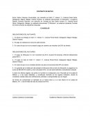 Modelo de Contrato de mutuo