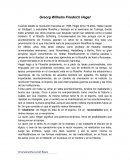 Greorg Wilhelm Friedrich Hegel