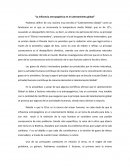La influencia antropogénica en el calentamiento global