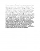 La libertad económica se define como el derecho absoluto a la propiedad de algo